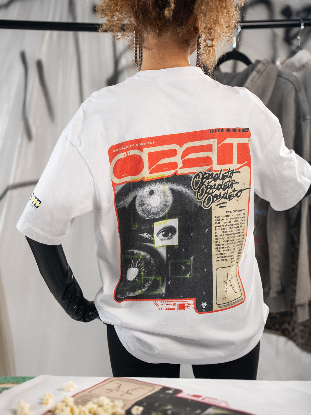 T-SHIRT WHITE - Eye Contact